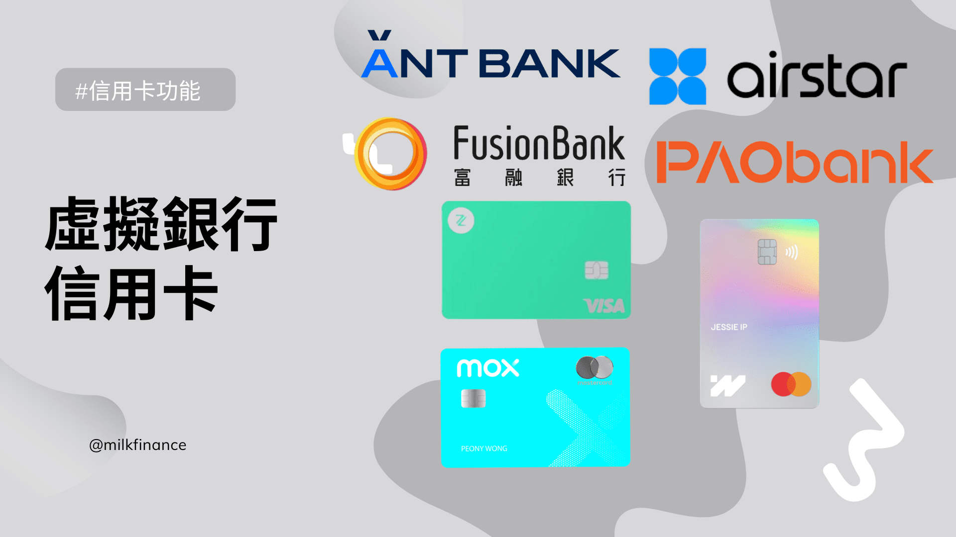 香港虛擬銀行信用卡比較2025|7大數碼銀行回贈及存款利率懶人包