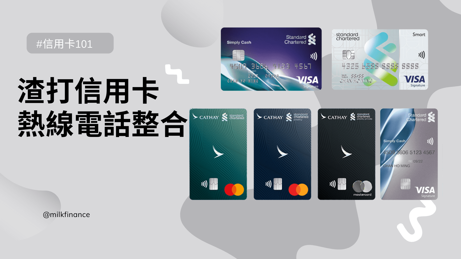 渣打信用卡熱線電話2025｜報失方法、取消/Cut卡教學及客服聯絡整合